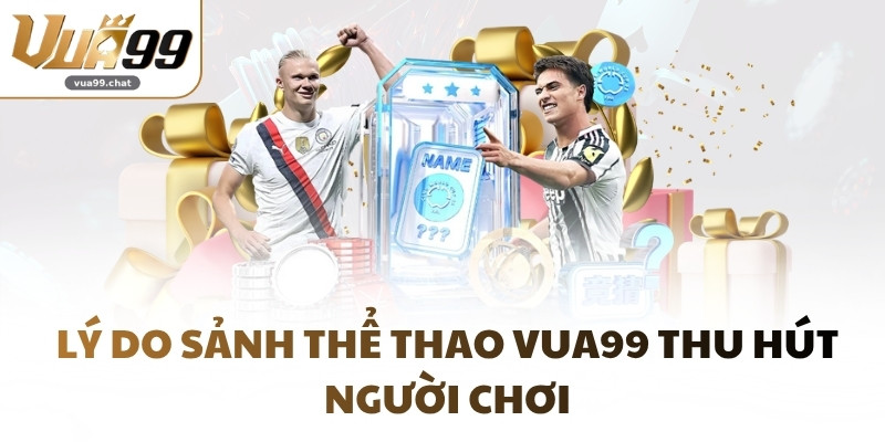 Lý do sảnh thể thao VUA99 thu hút người chơi